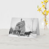 仕事1890年の自動記録器 カード (黄色い花)