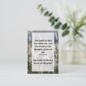 仕事33:4神の霊が私を作り エンクロージャーカード (スタンド正面)