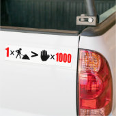 仕事>祈りの言葉の方式-バンパーステッカー バンパーステッカー (トラック上)