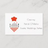 仕出し業者の名刺 名刺 (正面)