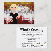 仕出し/パーティープランナー/食品産業 名刺 (正面/裏面)