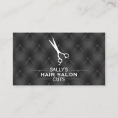 仕切りのあるシアーズ |高級クッション 名刺 (正面)