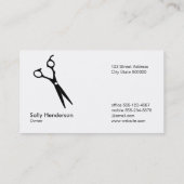 仕切り付きシアーズのロゴ(金ゴールド《写真》ぼけ味) 名刺 (裏面)