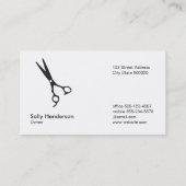 仕切り付きシアーズ/レザー 名刺 (裏面)