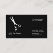 仕切り付きシアーズ(赤《写真》ぼけ味) 名刺 (裏面)