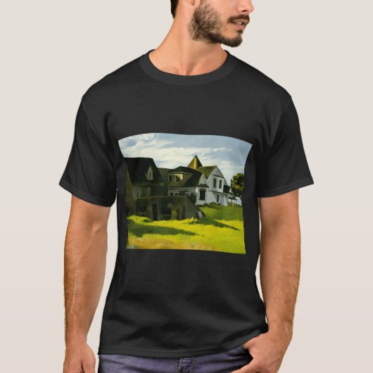 仕切り車 エドワード・ホッパー Tシャツ (正面)