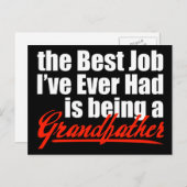 仕最高の事は祖父 ポストカード (正面/裏面)