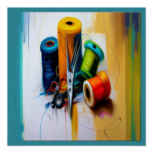 仕立て屋のシーメストレスポスターマッチング名刺 ポスター (正面)