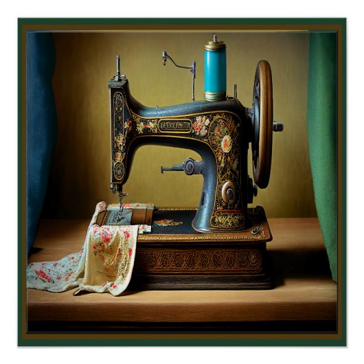 仕立て屋のシーメストレスポスターマッチング名刺 ポスター (正面)