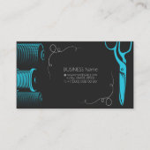 仕立て屋向けはさみと糸の名刺 名刺 (正面)