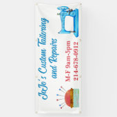 仕立て裁縫カスタム 横断幕 (縦)