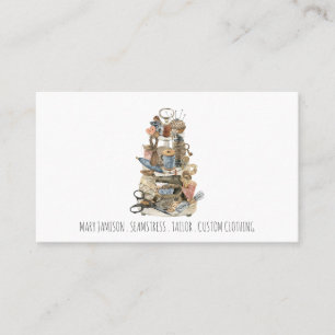 仕立業者の船乗りの道具 名刺