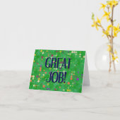 仕素晴らし事 カード (黄色い花)