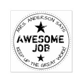 仕素晴らし事 |パーソナライズされた先生 セルフインキングスタンプ (デザイン)