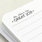 仕素晴らし事 |パーソナライズされた先生 セルフインキングスタンプ