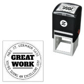 仕素晴らし事 |パーソナライズされた先生 セルフインキングスタンプ (インサイチュ)