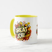 仕素晴らし事 マグカップ (正面左)