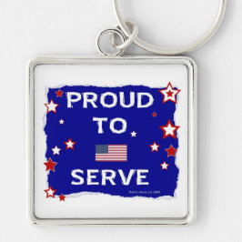 仕誇りを持ったえる キーホルダー