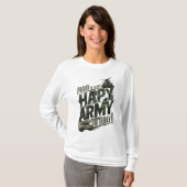 仕誇りを持った事：ハッピーアーミー誕生日Tシャツ Tシャツ (正面フル)