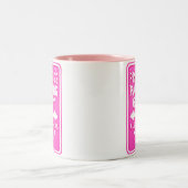 他だけ駐車しているプリンセスはヒキガエルのマグです ツートーンマグカップ (中央)