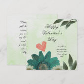 他とは違う愛 サンキューカード (正面/裏面)