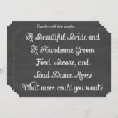 他に何が欲しい? 招待状 (正面/裏面)