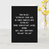 他に何が言える？パーティーは？ カード (黄色い花)