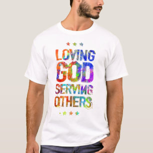 他に役立っている愛情のある神 Tシャツ