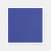他に無地の見える要素のない青い背景 スタンダードカクテルナプキン (正面)