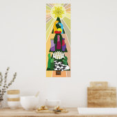 他のクリスマスツリーとは違う出生 ポスター (キッチン)