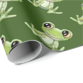 他のグリーンフロッグフレンドラッピング紙 ラッピングペーパー (ロールコーナー)
