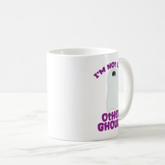 他のグールハロウィーン漫画とは違おもしろいう コーヒーマグカップ (正面右)