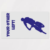 他のサイク離れリスタッカー ラベル (デザイン1)