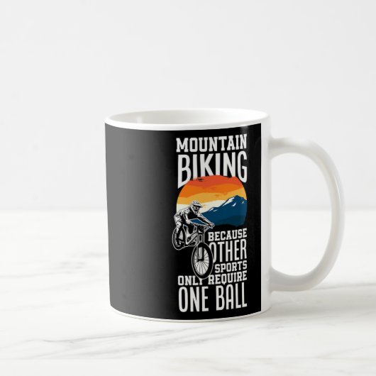 他のスポーツにマウンテンバイクが必要だから コーヒーマグカップ (右)