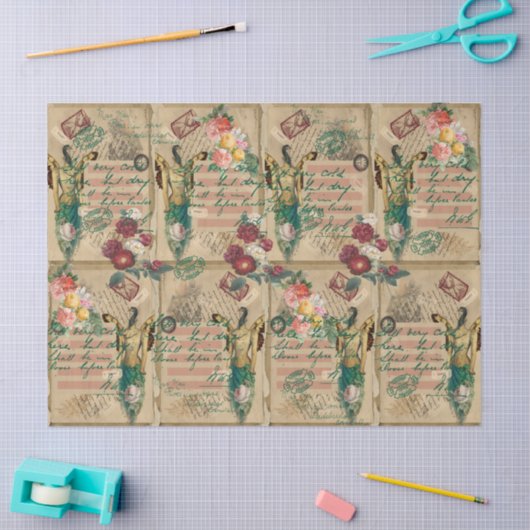 他のセルフスチームパンクをテーマにしたアートへの手紙 薄葉紙 (クラフト)