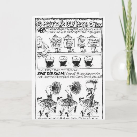 他のセントパトリックの日カード カード (正面)