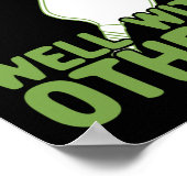 他のピックボールおもしろいプレーヤーとのディンク ポスター (角)