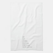 他のユーザーに対して、自分の都合で他のユーザーに対して行う キッチンタオル (縦)