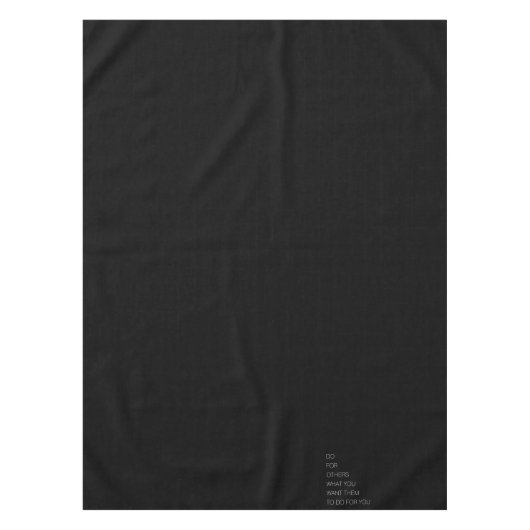 他のユーザーに対して、自分の都合で他のユーザーに対して行う テーブルクロス (正面)