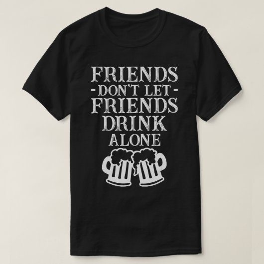 他のレトロなカクテルおもしろいの好みと一緒に飲む Tシャツ (デザイン正面)