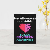 他の与え人に苦しんで自殺だ。自殺法 カード (黄色い花)