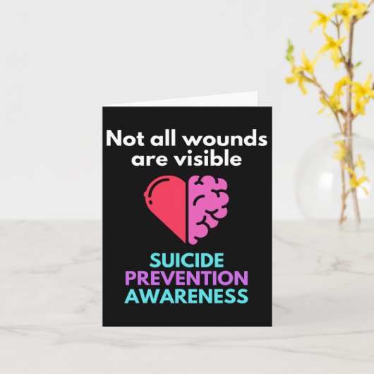 他の与え人に苦しんで自殺だ。自殺法 カード (黄色い花)