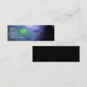 他の世界の空のプロフィールカード スキニー名刺 (正面/裏面)