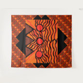 他の世界2のピラミッド タペストリー (正面(横))