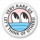 他の人々考えのレッツ！ シール (正面)