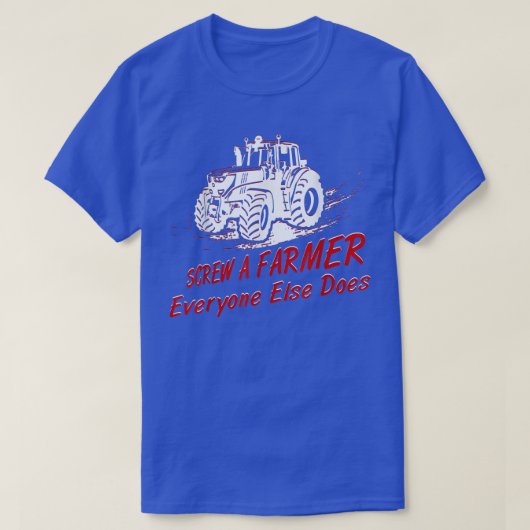 他の人がやる農家を台無しにする Tシャツ (デザイン正面)