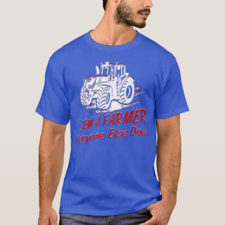 他の人がやる農家を台無しにする Tシャツ