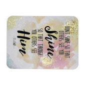 他の人が彼を見るように輝くC.S.ルイス磁石 マグネット (横)