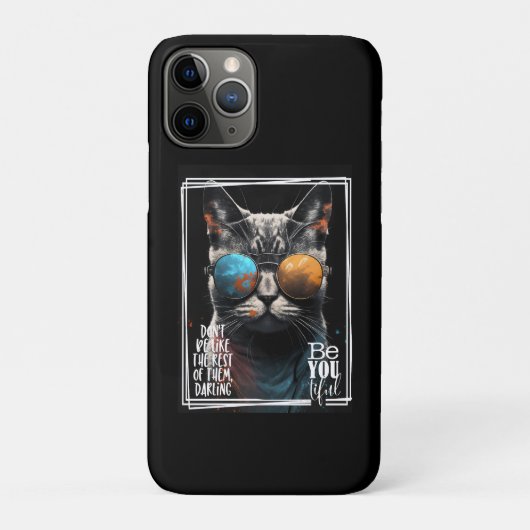 他の人たちみたいにキミっぽくなるな! Case-Mate iPhoneケース (裏)