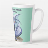 他の人とうまく行くなドラゴンのラテマグカップ カフェラテマグ (右)